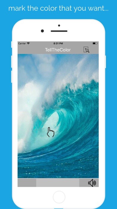 Emulate iPhone app TellTheColor using MyAndroid