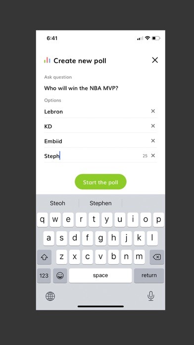 Emulate iPhone app Tellum: Drop-in chats & polls using MyAndroid Emulate iPhone app Tellum: Drop-in chats & polls using MyAndroid