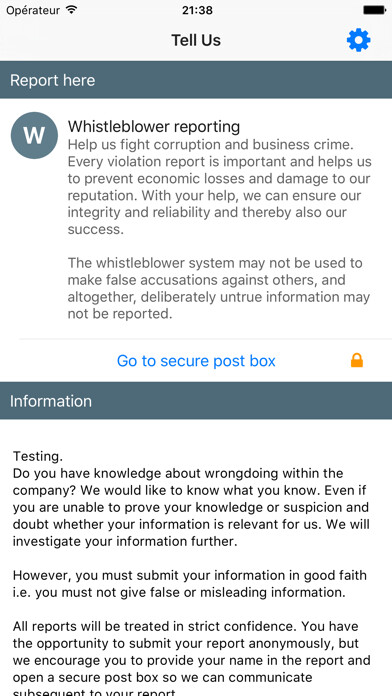 Emulate iPhone app Tell Us Got Ethics using MyAndroid Emulate iPhone app Tell Us Got Ethics using MyAndroid