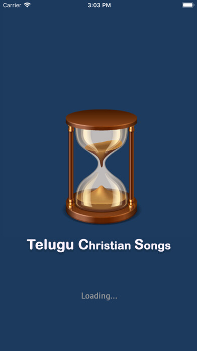 Emulate iPhone app Telugu Christian Songs using MyAndroid