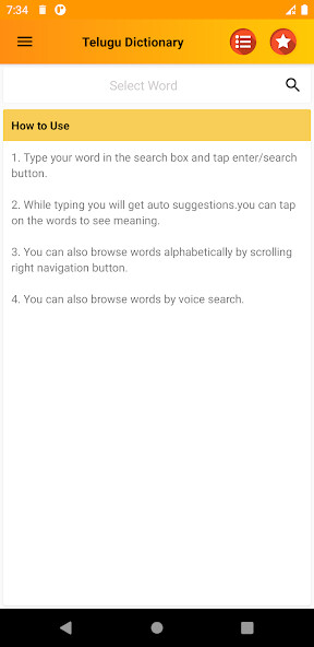 Run android online APK Telugu Dictionary from MyAndroid or emulate Telugu Dictionary using MyAndroid Run android online APK Telugu Dictionary from MyAndroid or emulate Telugu Dictionary using MyAndroid