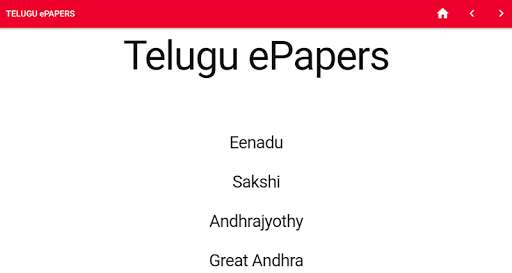 Emulate Android APK Telugu e-Papers Emulate Android APK Telugu e-Papers