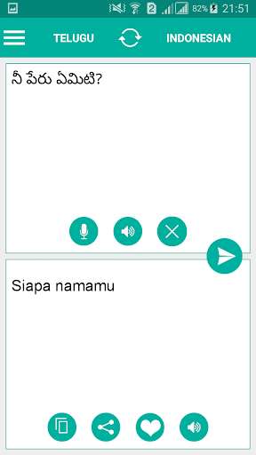Run android online APK Telugu Indonesian Translator from MyAndroid or emulate Telugu Indonesian Translator using MyAndroid