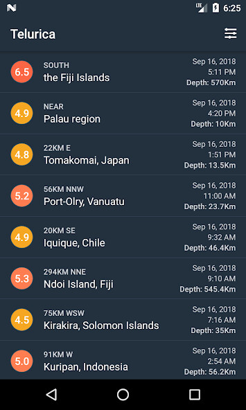 Run android online APK Telurica from MyAndroid or emulate Telurica using MyAndroid