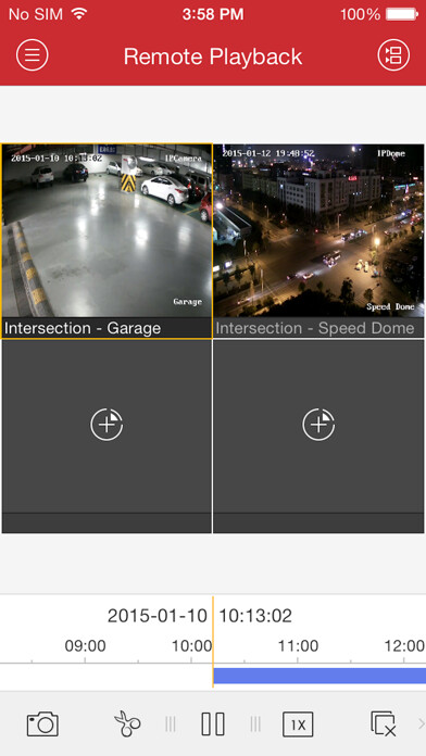 Emulate iPhone app TelView mobile CCTV using MyAndroid