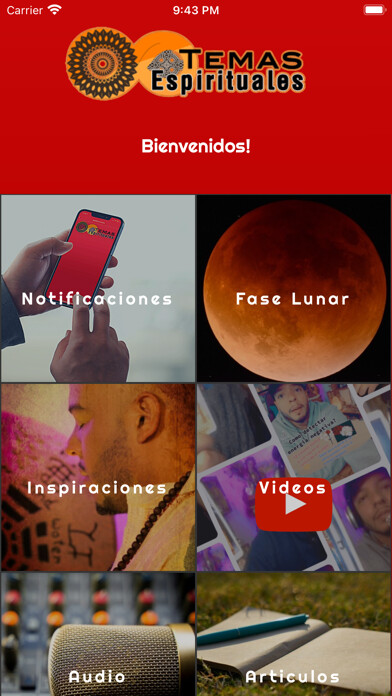 Emulate iPhone app Temas Espirituales using MyAndroid Emulate iPhone app Temas Espirituales using MyAndroid