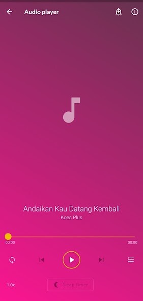 Run android online APK Tembang Kenangan Populer Mp3 from MyAndroid or emulate Tembang Kenangan Populer Mp3 using MyAndroid
