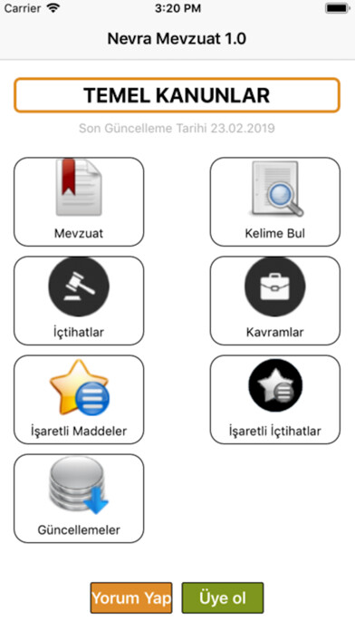 Emulate iPhone app Temel Kanunlar using MyAndroid Emulate iPhone app Temel Kanunlar using MyAndroid