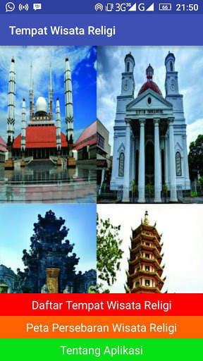 Run android online APK Tempat Wisata Religi from MyAndroid or emulate Tempat Wisata Religi using MyAndroid