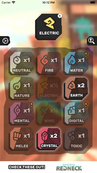 Emulate iPhone app Tempedia: TemTem Helper using MyAndroid