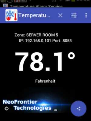 Emulate Android APK Temperature Alarm Emulate Android APK Temperature Alarm