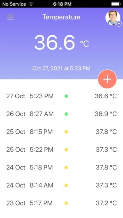 Emulate iPhone app Temperature Diary using MyAndroid Emulate iPhone app Temperature Diary using MyAndroid