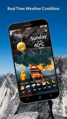 Emulate Android APK Temperature  Weather alerts
