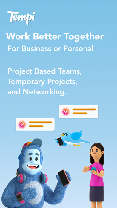 Emulate iPhone app Tempi - Manage Groups & Tasks using MyAndroid Emulate iPhone app Tempi - Manage Groups & Tasks using MyAndroid