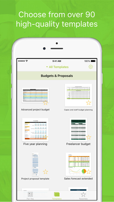 Emulate iPhone app Templates for Numbers Pro using MyAndroid Emulate iPhone app Templates for Numbers Pro using MyAndroid
