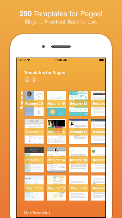 Emulate iPhone app Templates for Pages (Nobody) using MyAndroid Emulate iPhone app Templates for Pages (Nobody) using MyAndroid