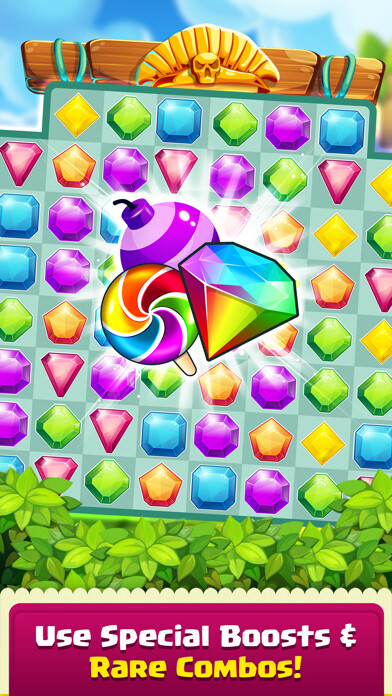 Emulate iPhone app Temple Jewels Matching 3 Quest using MyAndroid Emulate iPhone app Temple Jewels Matching 3 Quest using MyAndroid