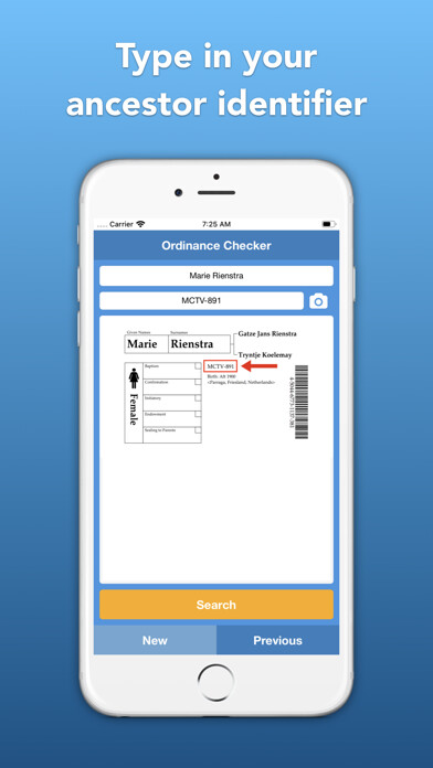 Emulate iPhone app Temple Ordinance Card Checker using MyAndroid Emulate iPhone app Temple Ordinance Card Checker using MyAndroid