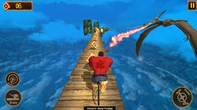 Emulate iPhone app Temple Rider using MyAndroid