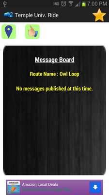 Emulate Android APK Temple University Ride