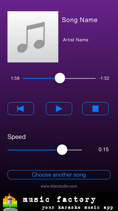 Emulate iPhone app Tempo Changer Lite using MyAndroid Emulate iPhone app Tempo Changer Lite using MyAndroid