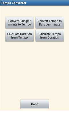 Emulate Android APK Tempo converter