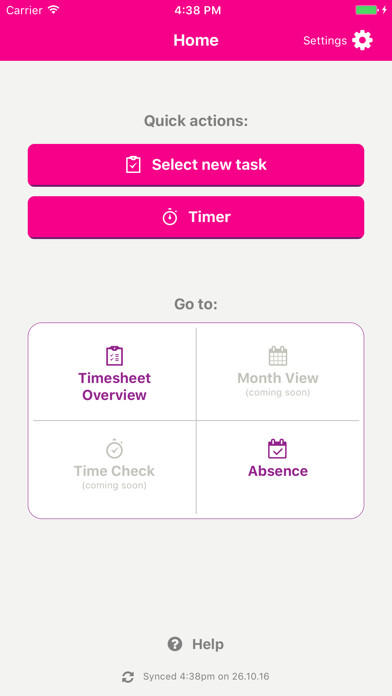 Emulate iPhone app Tempora using MyAndroid