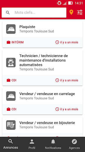 Run android online APK Temporis Emploi from MyAndroid or emulate Temporis Emploi using MyAndroid