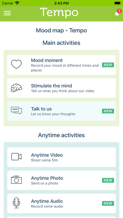 Run android online APK Tempo - Smart Mobile Research from MyAndroid or emulate Tempo - Smart Mobile Research using MyAndroid