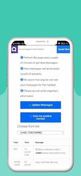 Run android online APK Temp OTP : Number Verification from MyAndroid or emulate Temp OTP : Number Verification using MyAndroid Run android online APK Temp OTP : Number Verification from MyAndroid or emulate Temp OTP : Number Verification using MyAndroid