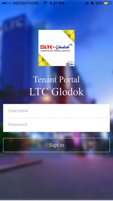 Emulate iPhone app Tenant Portal LTC Glodok using MyAndroid