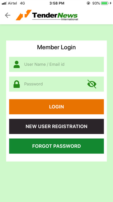 Emulate iPhone app Tender News using MyAndroid