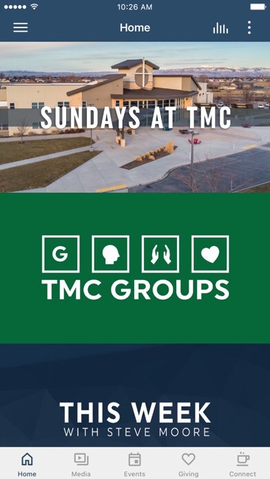 Emulate iPhone app Ten Mile Christian using MyAndroid