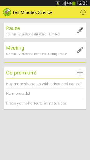 Emulate Android APK Ten Minutes Silence