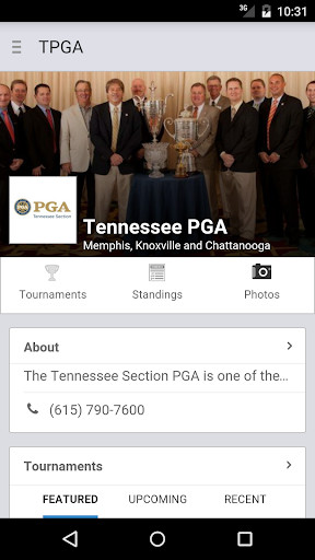 Run android online APK Tennessee PGA from MyAndroid or emulate Tennessee PGA using MyAndroid