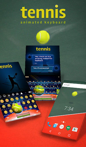 Emulate Android APK Tennis Animated Keyboard Emulate Android APK Tennis Animated Keyboard