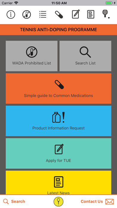 Emulate iPhone app Tennis Anti-Doping Programme using MyAndroid Emulate iPhone app Tennis Anti-Doping Programme using MyAndroid