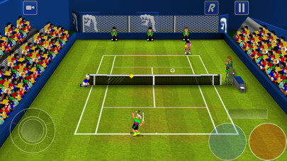 Emulate iPhone app Tennis Champs Returns using MyAndroid