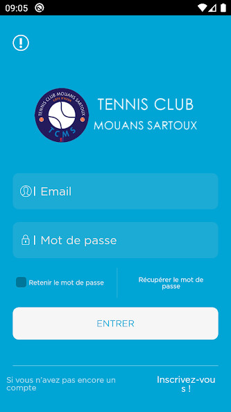 Run android online APK Tennis Club Mouans Sartoux from MyAndroid or emulate Tennis Club Mouans Sartoux using MyAndroid