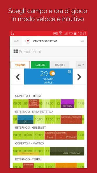Run android online APK Tennis Club Peschiera from MyAndroid or emulate Tennis Club Peschiera using MyAndroid