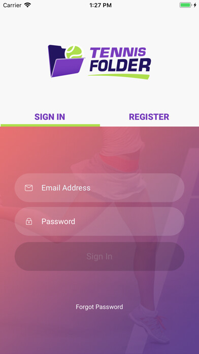 Emulate iPhone app TennisFolder using MyAndroid Emulate iPhone app TennisFolder using MyAndroid
