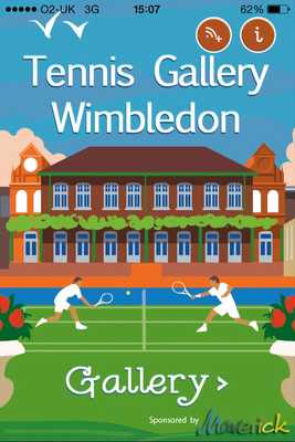 Emulate Android APK Tennis Gallery Wimbledon