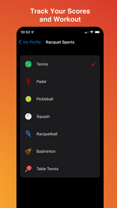 Emulate iPhone app TennisKeeper: Swings & Scores using MyAndroid Emulate iPhone app TennisKeeper: Swings & Scores using MyAndroid