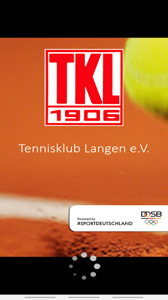 Emulate iPhone app Tennisklub Langen e.V. using MyAndroid