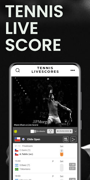 Run android online APK Tennis LiveScores from MyAndroid or emulate Tennis LiveScores using MyAndroid