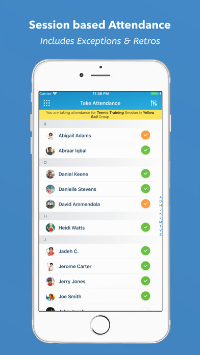 Emulate iPhone app TennisLocker - Coach using MyAndroid