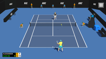 Emulate iPhone app Tennis Open Tour 2022 using MyAndroid