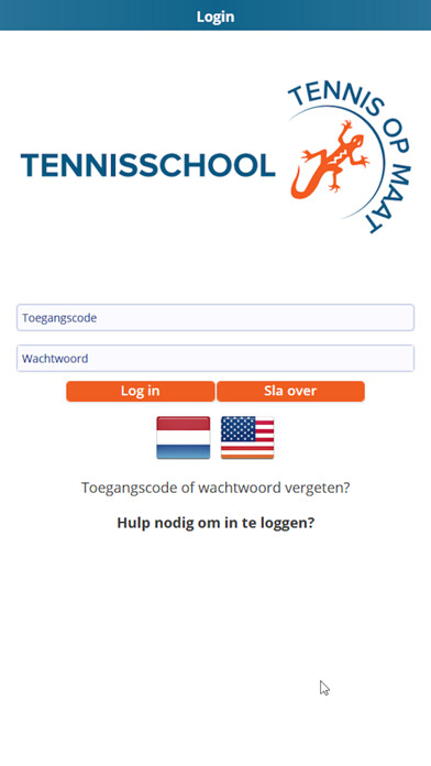 Emulate iPhone app Tennisschool Tennis Op Maat using MyAndroid Emulate iPhone app Tennisschool Tennis Op Maat using MyAndroid