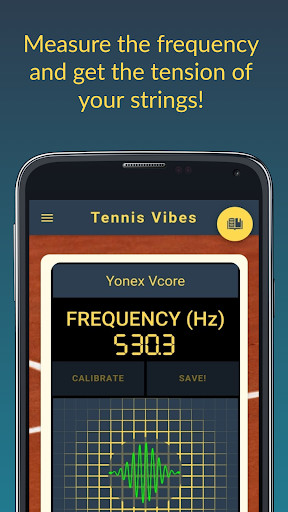 Run android online APK Tennis Vibes - Measure your Racket string tension from MyAndroid or emulate Tennis Vibes - Measure your Racket string tension using MyAndroid Run android online APK Tennis Vibes - Measure your Racket string tension from MyAndroid or emulate Tennis Vibes - Measure your Racket string tension using MyAndroid