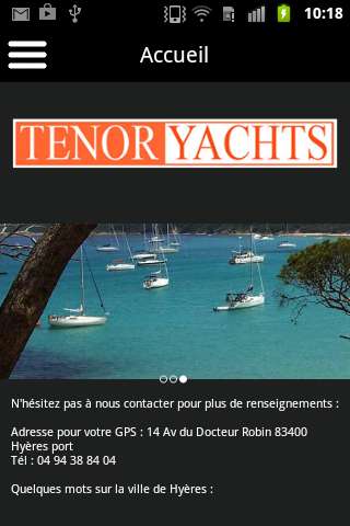 Run android online APK Tenor Yachts from MyAndroid or emulate Tenor Yachts using MyAndroid